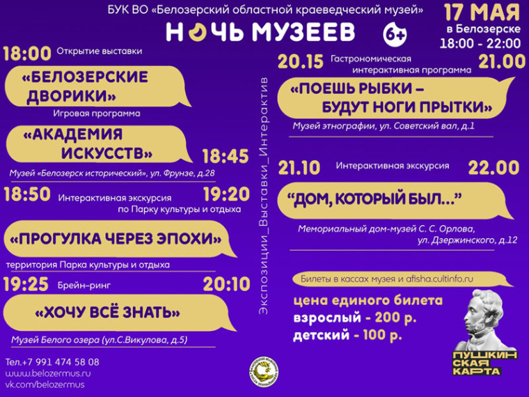 «Ночь музеев» в Белозерске!. «Ночь музеев» в Белозерске!.